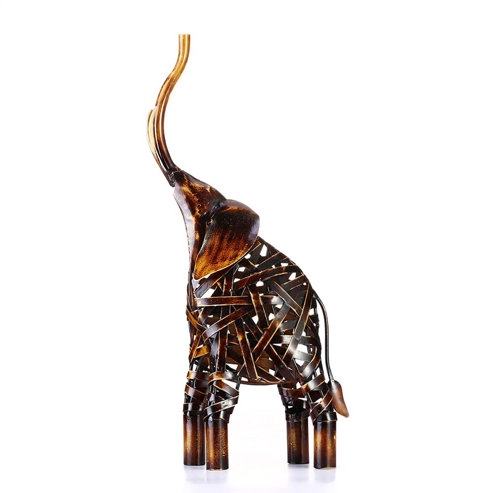 ビンテージ　象　ゾウ　音楽家　金属　置物　インテリア　工芸品　美術品　A3460 ビンテージ 象 ゾウ 音楽家 金属 置物 インテリア 工芸品 美術品