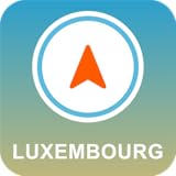 Präzise Navigation offline. Luxemburg Offline-GPS