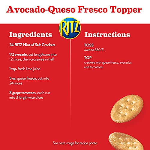 Ritz Hint Of Salt Crackers, 13.7 Oz #TOP7