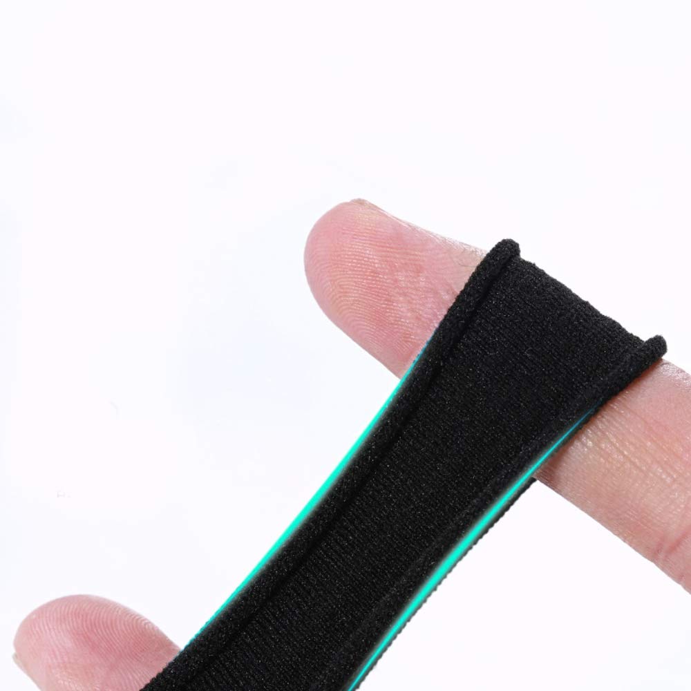 Confezione da 100 elastici spessi per capelli, in cotone senza cuciture, elastici per capelli grandi, elastici per coda di cavallo, semplici elastici per capelli, accessori per capelli senza pieghe