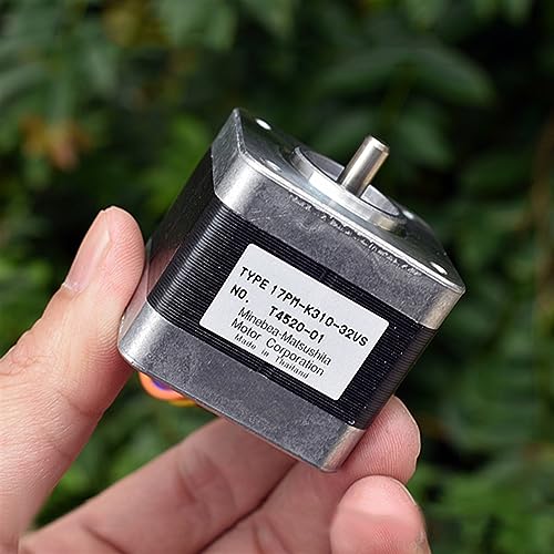 Moteur pas à pas hybride 17 42mm résistant aux pertes de pas avec son arbre robuste de 5mm