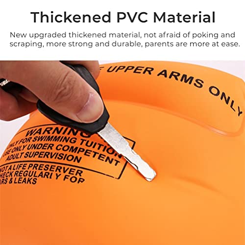 Image of 2-4 Pack Arm Floaties for Kids Adults, Pool Arm Floats, Inflatable Swim Ring, PVC Arm Floater Sleeves for Toddlers Children 3-5-6-12 Years (1 Pair Blue)