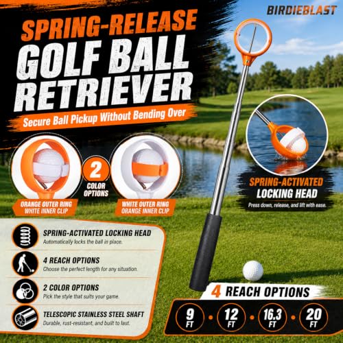 Pro Spring Release Golf Retriever