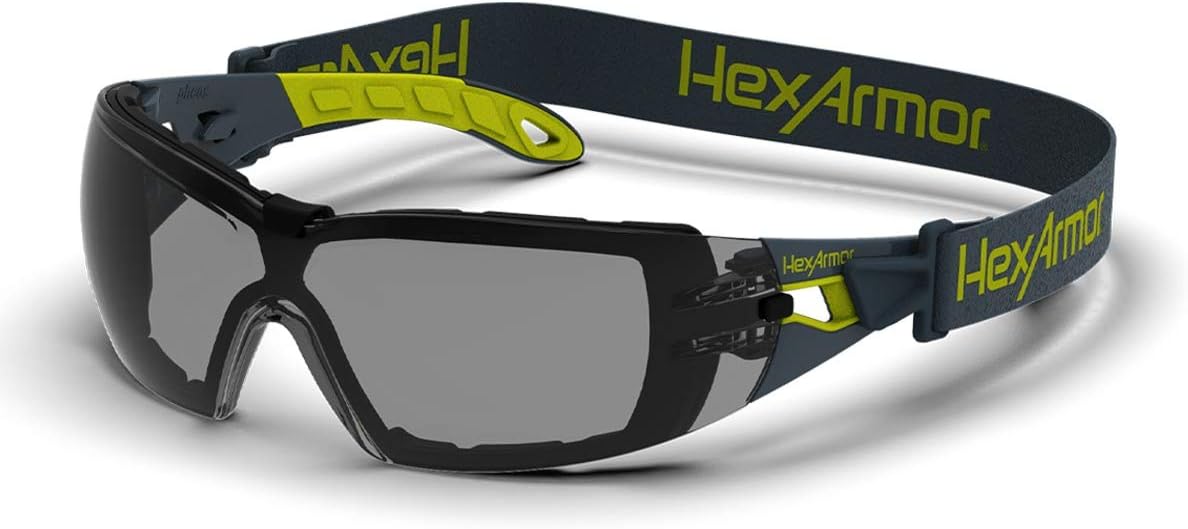 HexArmor MX200G Spoggle Safety Glasses with Anti-Fog Coatings