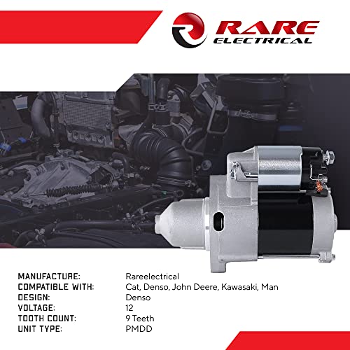 Rareelectrical New Starter Motor Compatible With Kawasaki Fs730V Fz481V Fx541V Fx600V Fx651V Fx691V Fx730V By Part Numbers 428000-6600 211637023 4280006600 Mia11626 21163-7023 #TOP4