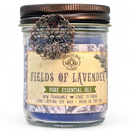 Scented Candle for Home by Way Out West Candles -