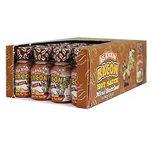 ASS KICKIN Bacon Hot Sauce Bottles Gourmet Gift Set Travel Size .75 oz. 24 Pack - Try if You Dare!