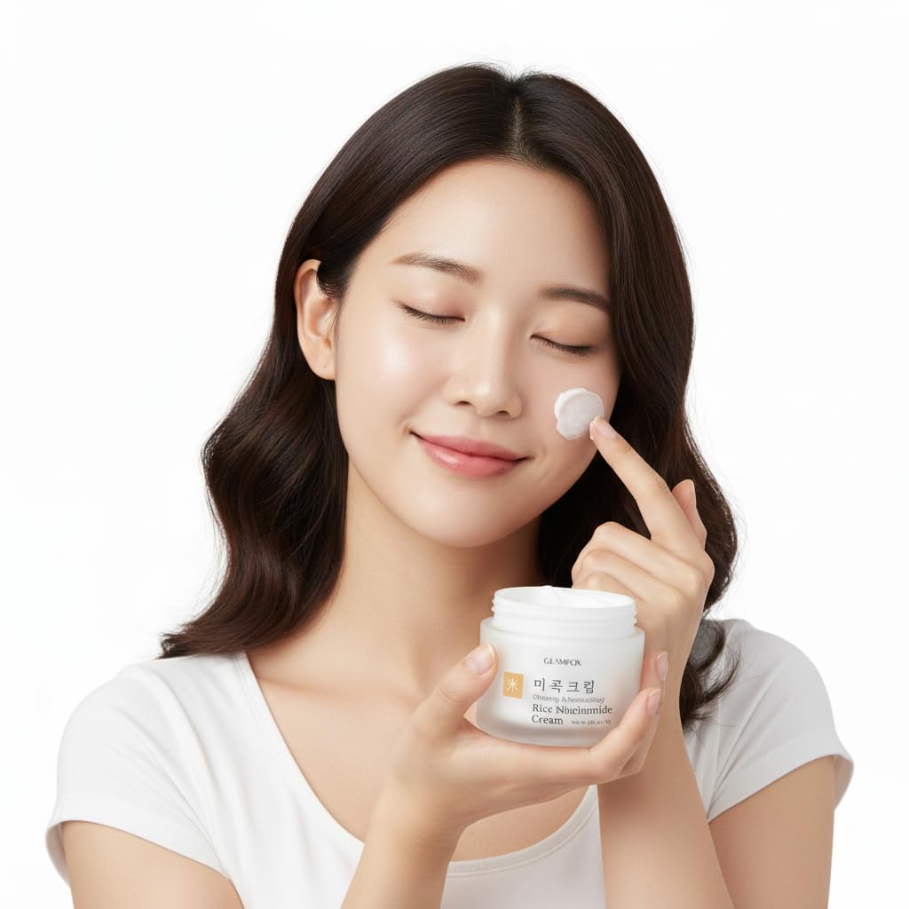Rice Niacinamide Moisturizing Cream (80g / 2.82 fl. oz.) - Image 3