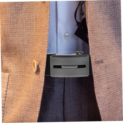 Automatic Nylon Ratchet Belt for Men No Adjustable Belt with Buckle for Business and Casual Wear Durable Web Strap for Comfort2