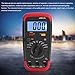 Capacitor Meter Tester, 9V Battery Powered Capacitance Tester Digital Multimeter Voltmeter Measure Tool 6013L LCD Display for Industrial Capacitor Test