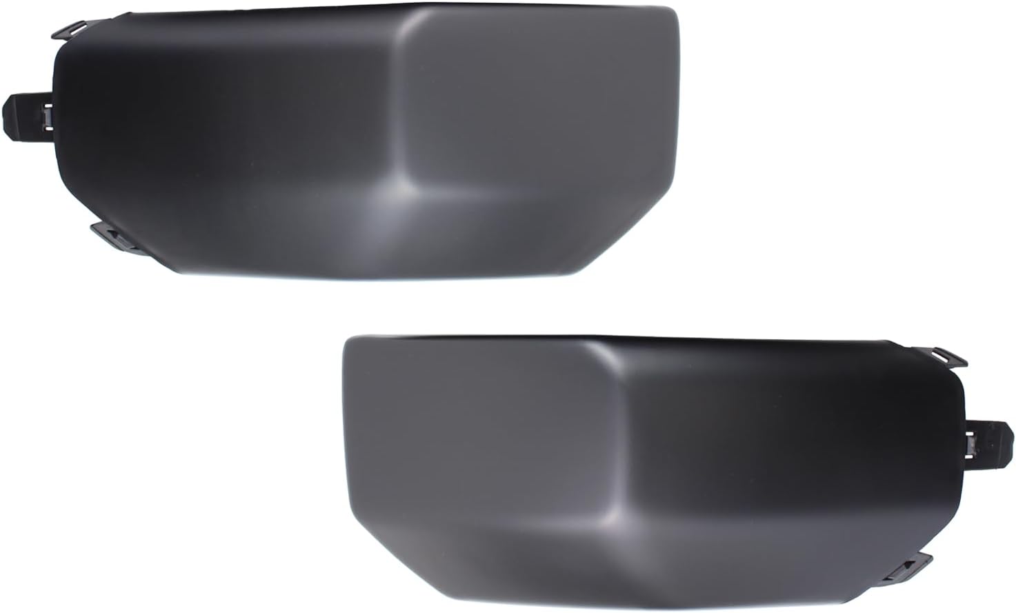 Matte Black Left and Right Front Corner Bumper End Cap for Toyota FJ Cruiser 2007-2014