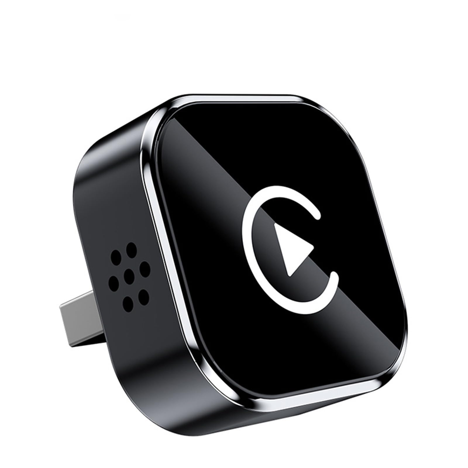 MZU CarPlay bezprzewodowy adapter do iPhone'a – uaktualnienie do bezprzewodowego CarPlay, Plug & Play, USB/Type-C, mini i stabilny bezprzewodowy adapter Car Play, kompatybilny z Apple iOS 10+ i