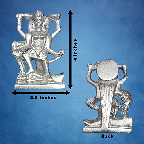 Vedic Vaani Hindu Goddess Mahakali Parad Mercury Statue Figurine With Kali Agarbatti Incense Stick #TOP4