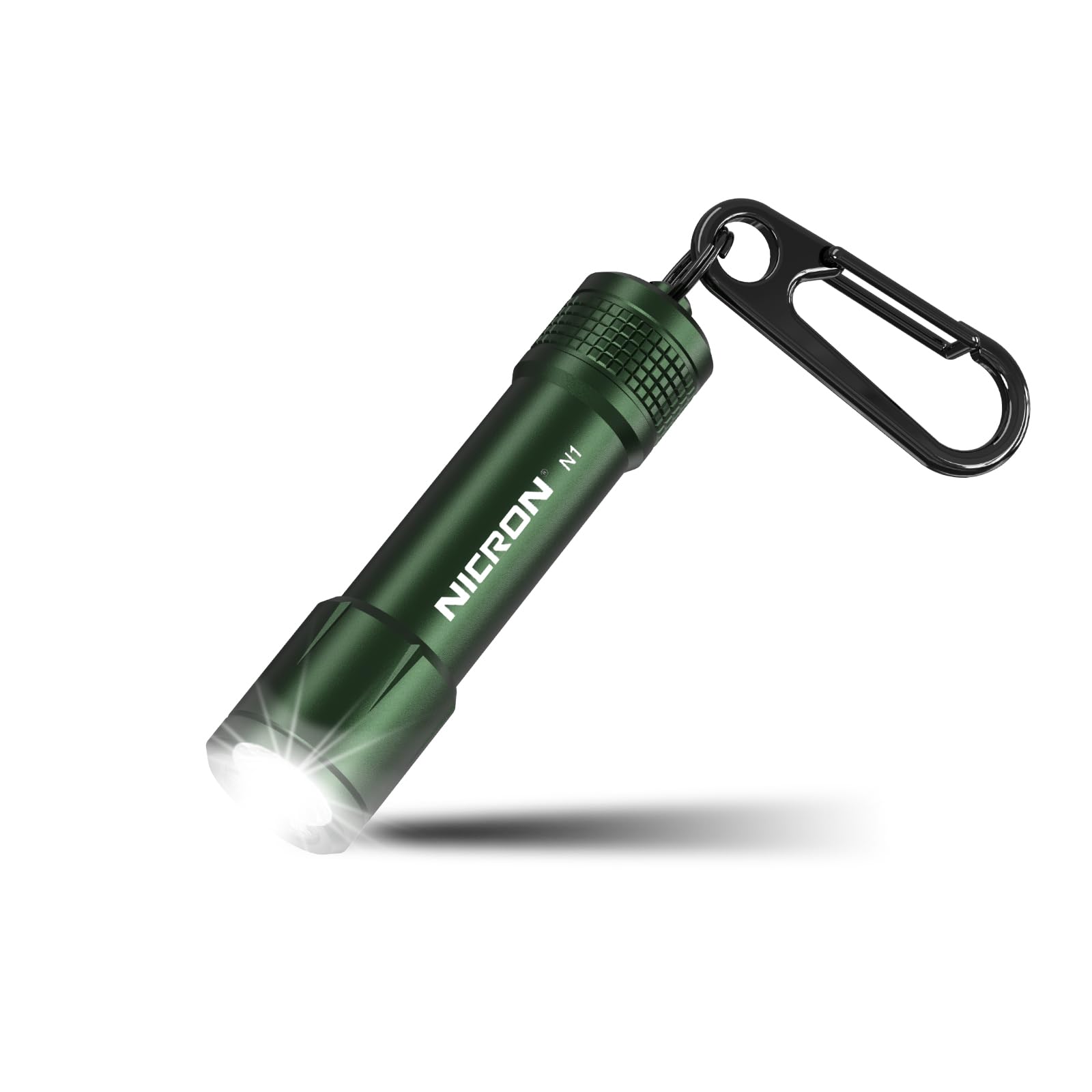 NICRON N1 Keychain Flashlights, 100 High Lumens EDC Pocket Key Chain Flash Light, Mini Flashlight Ideal for Everyday Carry and Emergencies,