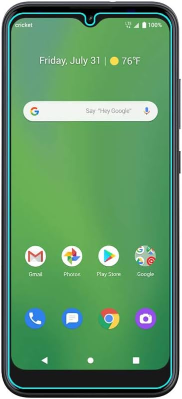 Mr.Shield [3-Pack] Designed For Cricket Ovation [Tempered Glass] [Japan Glass with 9H Hardness] Screen Protector with Lifetime Replacement