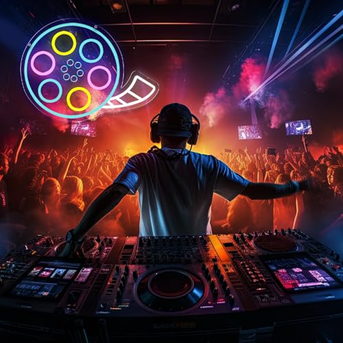 Image of Movies Neon Signs for Wall Decor，Led Neon Lightfor Live Room, Game Room, Broadcasting Room, Music Studio