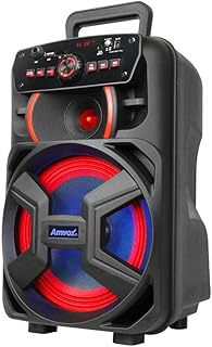 Amvox Caixa de Som Amplificada ACA 221 Gigante II - 220W RMS, Bluetooth, Rádio FM, USB, Preto - Produto 4 mais recomendado com 4.5 estrelas