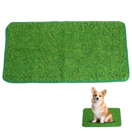 Gazon Artificiel de Toilette pour Chien - 46 x 70 cm - pour la Maison - Tapis Chien Pipi...