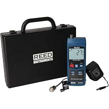REED Instruments R7000SD-KIT Data Logging Vibration Meter with Power Adapter and SD Card