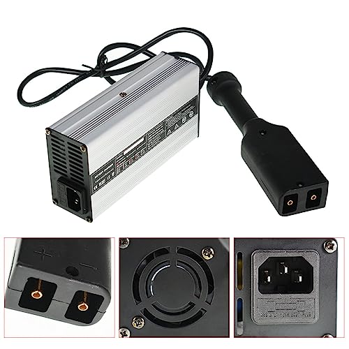 Image of 36V 5A Portable Golf Cart Battery Charger with D-Plug Replacement for EZGO TXT Medalist