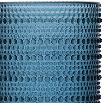 Fortessa Orbetto Outdoor Hobnail Plastic Drinkware Collection, Iced Beverage Cocktail Glass 4 Pack, 13 Ounce, Cornflower Blue - Thumbnail 4