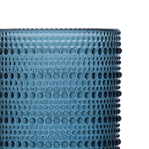 FORTESSA Orbetto Outdoor Hobnail Plastic Drinkware, 13 Ounce Iced Beverage Cocktail Glass (Set of 4), Break-Resistant Acrylic Drinkware Collection, Cornflower Blue by Fortessa - Image 2