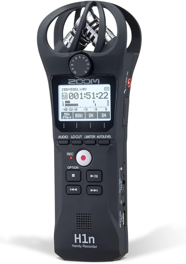 Zoom H1n/IF Enregistreur 2 pistes portable couple microphone X/Y