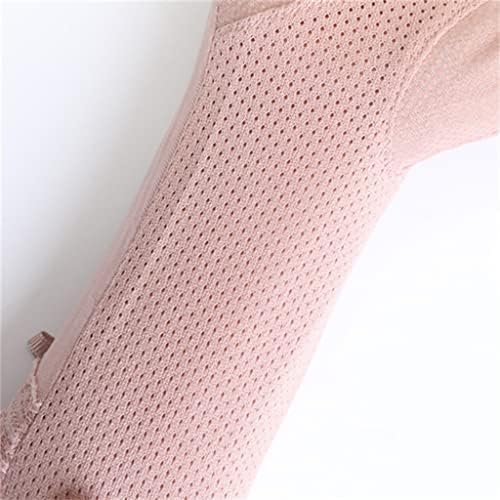 Gloves Women's Thin Driving Ice Silk Touch Screen Breathable Lace Mid-Length Outdoor Riding Summer
