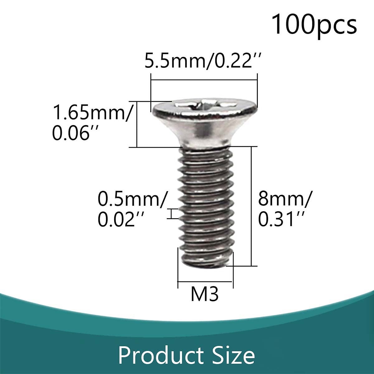 Vite A Testa Cilindrica A Testa Ovale DIN 966 Con Acciaio Inossidabile 304 - Foto 8