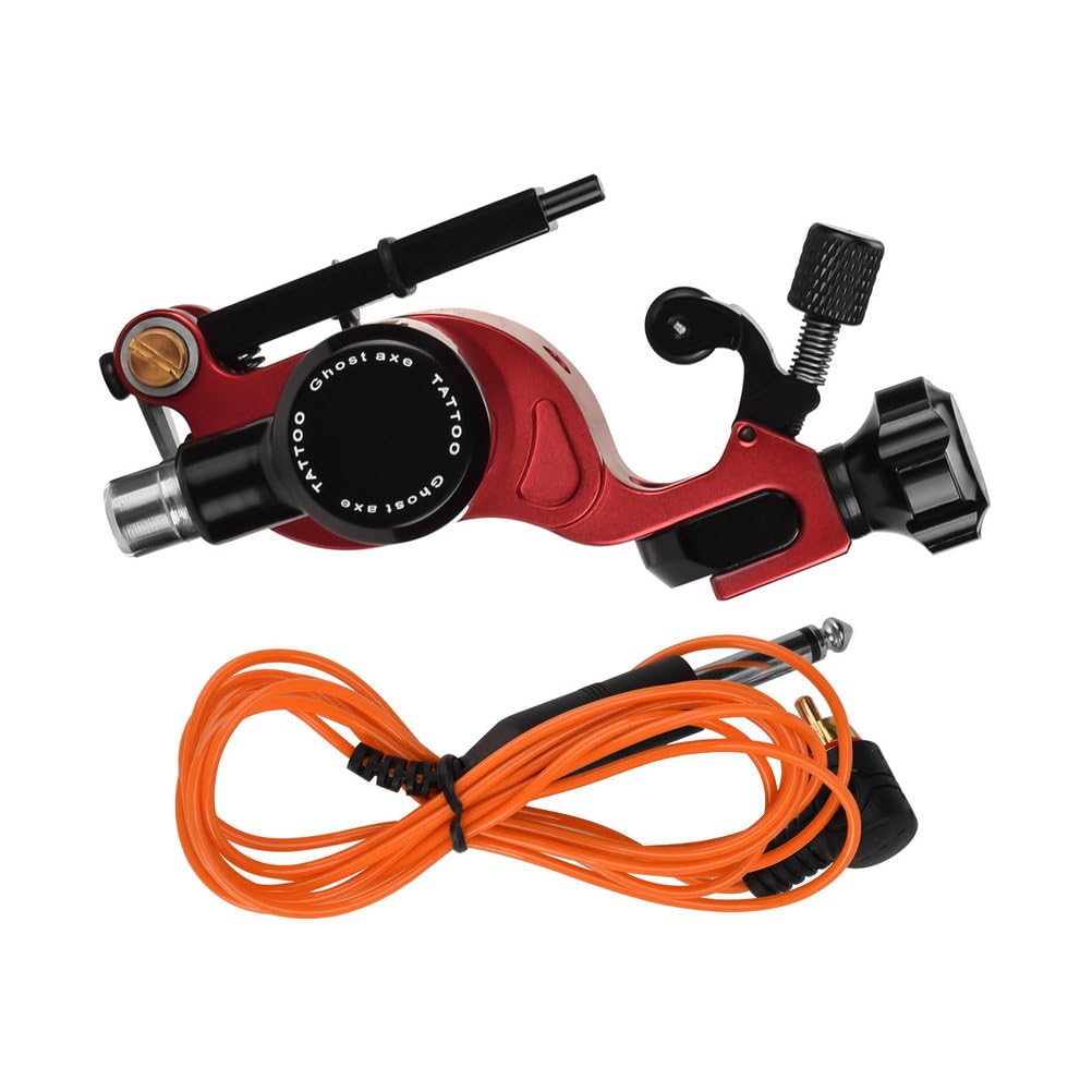 Macchinetta professionale per tatuaggi a tazza cava - Macchinetta rotativa per tatuaggi con motore da 10800 giri/min, corsa da 3,5 mm e connessione RCA per rivestimento
