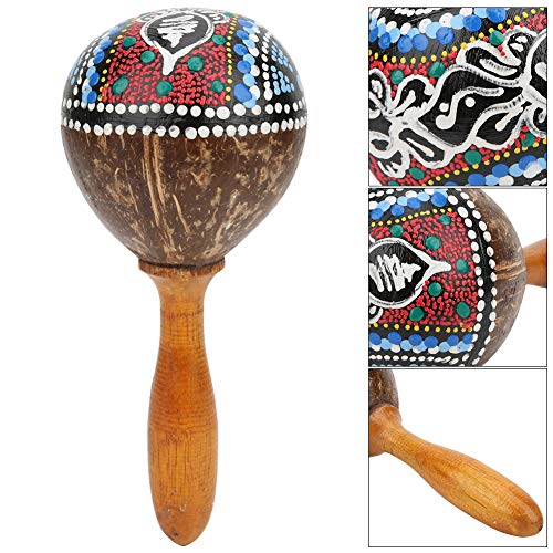 Plplaaoo Professional Maracas Musical Instrument,Wood Maracas For Kids Adults,Music Shakers Rumba Shaker Hand Percussion Instrument Sand Hammer Musical Instrument,For Kids Early Education(1) #TOP4