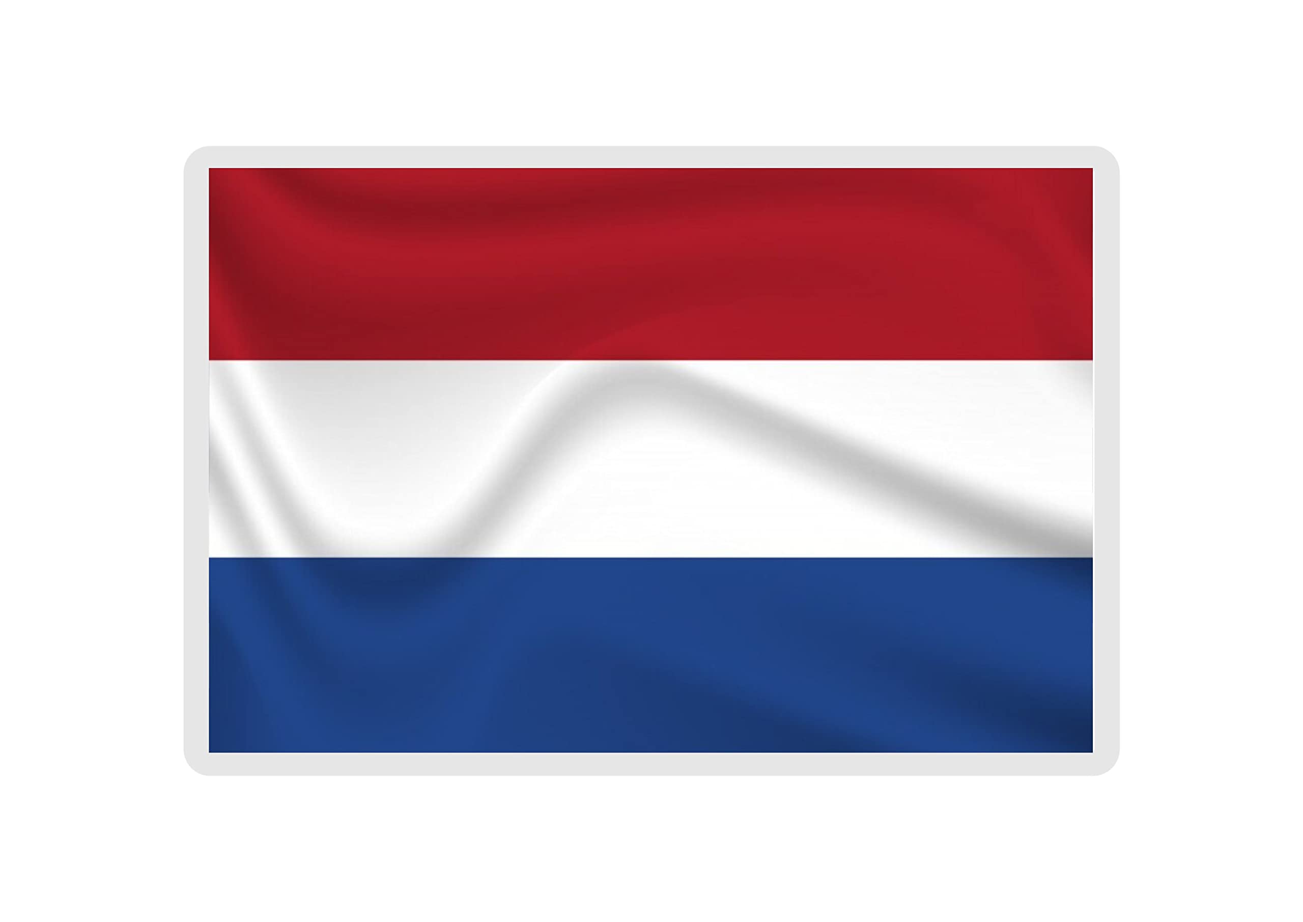 Decalarama Holland Flag Fridge Magnet Gift - Cute Netherlands Novelty Birthday Present