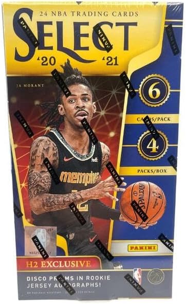 2020/21 Panini Select Basketbal H2 Hybrid Basketball box (4 pks/bx)