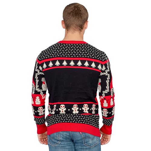 Ripple Junction Krampus Knit Ugly Christmas Sweater4