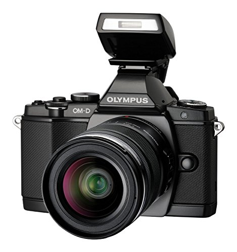 Olympus E-M5 Appareil Photo numérique Hybride Ecran 3" 16,1 Mpix Noir + Objectif M.Zuiko Digital Ed 14-42 mm II R 1:3.5-5.6