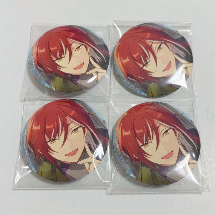 Amazon.co.jp: あんスタ 逆先夏目 フィーチャー 缶バッジ 4点セット