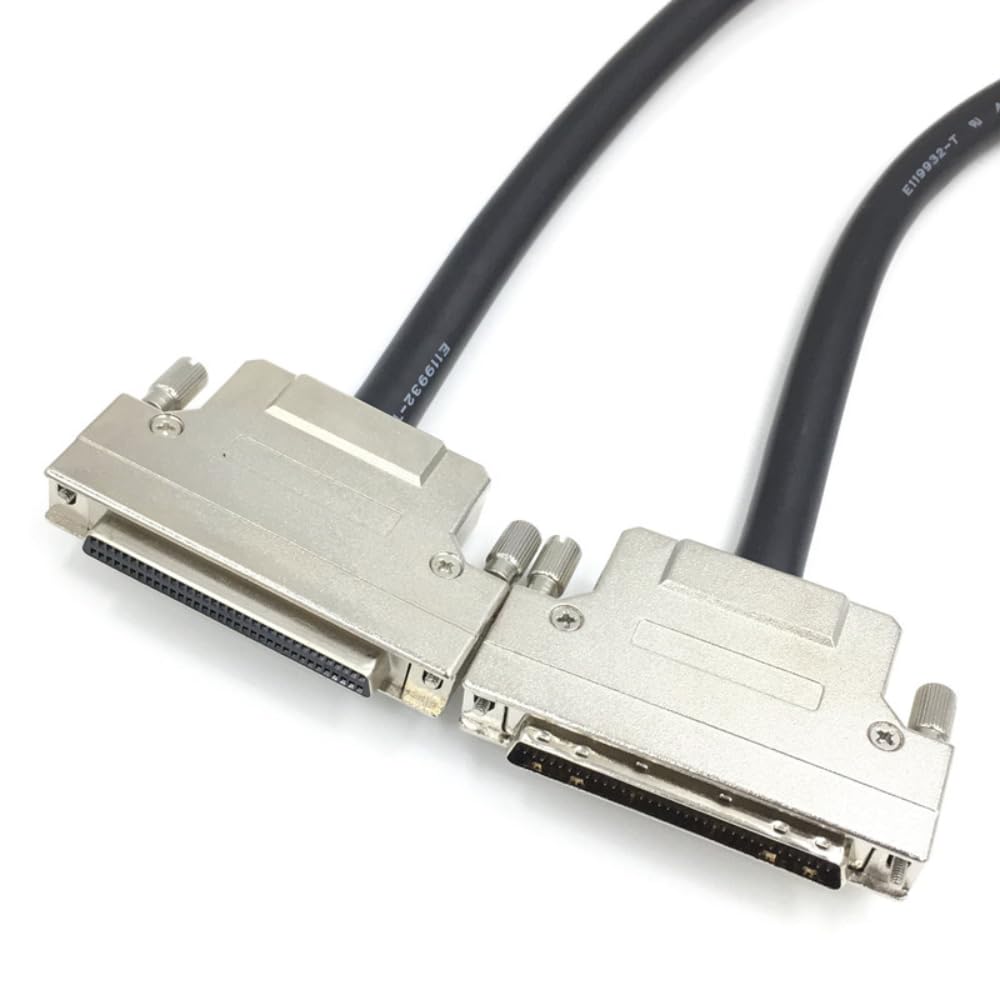 SCSI 68-poliger Stecker auf Buchse, Verlängerungskabel, HPDB68, Datenleitung, 1 m Länge