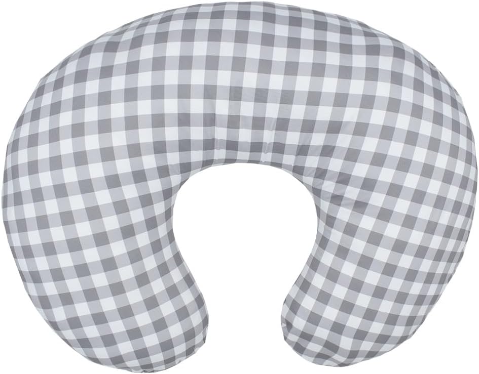 Nursing Pillow and Positioner, Breastfeeding, Bottle Feeding, Baby Sitting Support with Removable Ultra Soft Minky Cover, Tummy Time Support for Baby Boys and Girls - Image 3