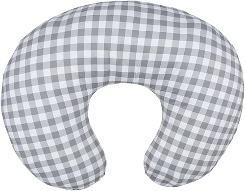 Miniatura 3 de KLWJFK Almohada y posicionador de lactancia, lactancia materna, alimentación con biberón, soporte para sentarse al bebé con funda extraíble ultra