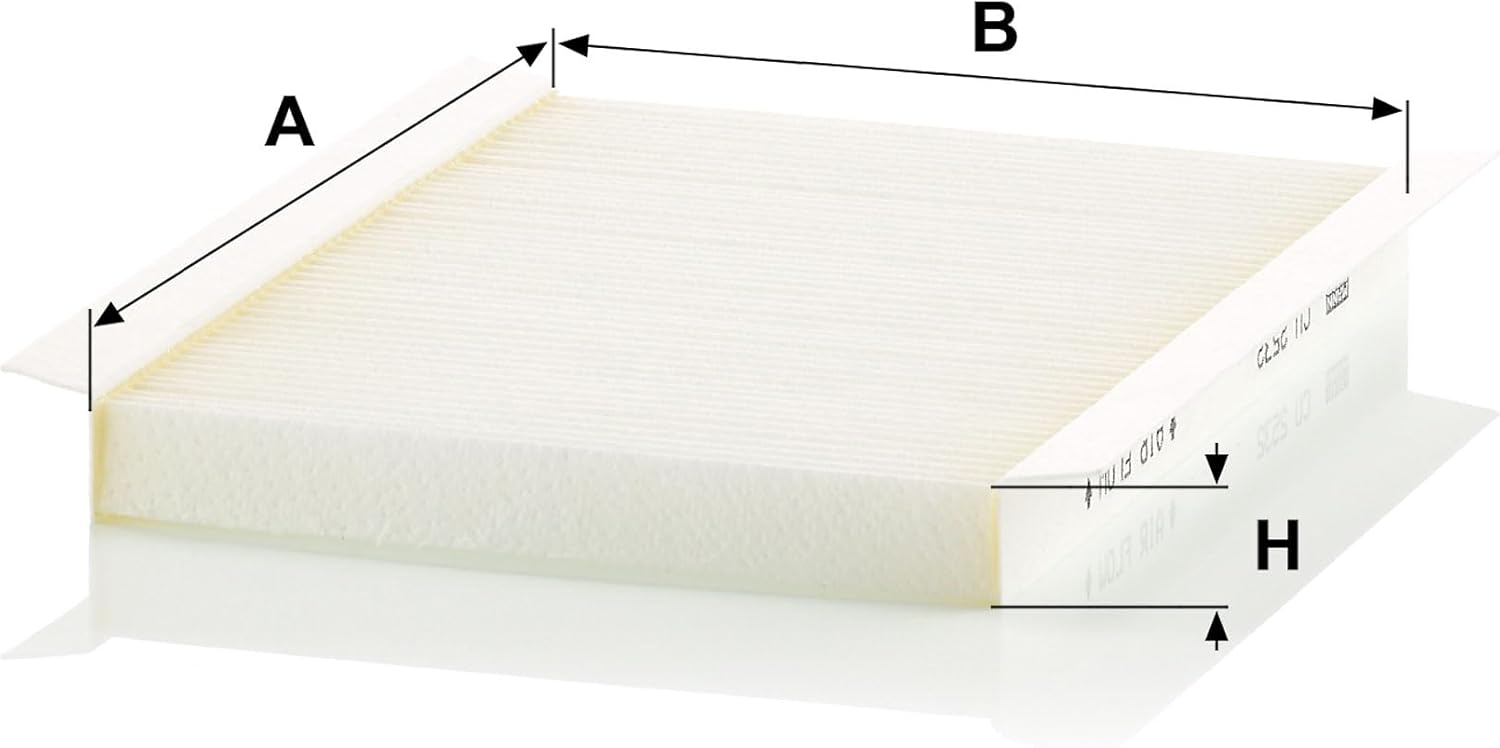 MANN-FILTER CU 2532 Cabin Air Filter - For Cars