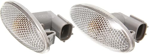 Miniatura 3 de Luz de marcador lateral de señal de giro, luz de marcador de montaje de guardabarros lateral, luz de señal de giro lateral ámbar compatible con