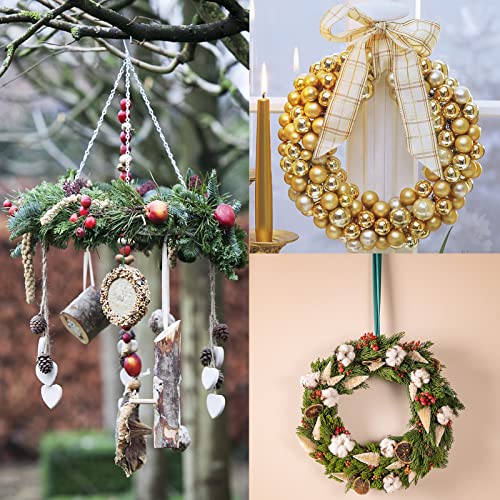 6 Pcs Wooden Wreath Frames For Crafts Unfinished Wooden Craft Floral Hoop Rings Diy Christmas Garland Wood Hanging Decorations For Diy Christmas Wedding Holiday Wreath Wall Home Craft Decor,12 Inch #TOP4