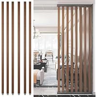 Cloison Séparation Bois & Métal 70cm - Séparateur De Pièce Décoratif Pour Intérieur