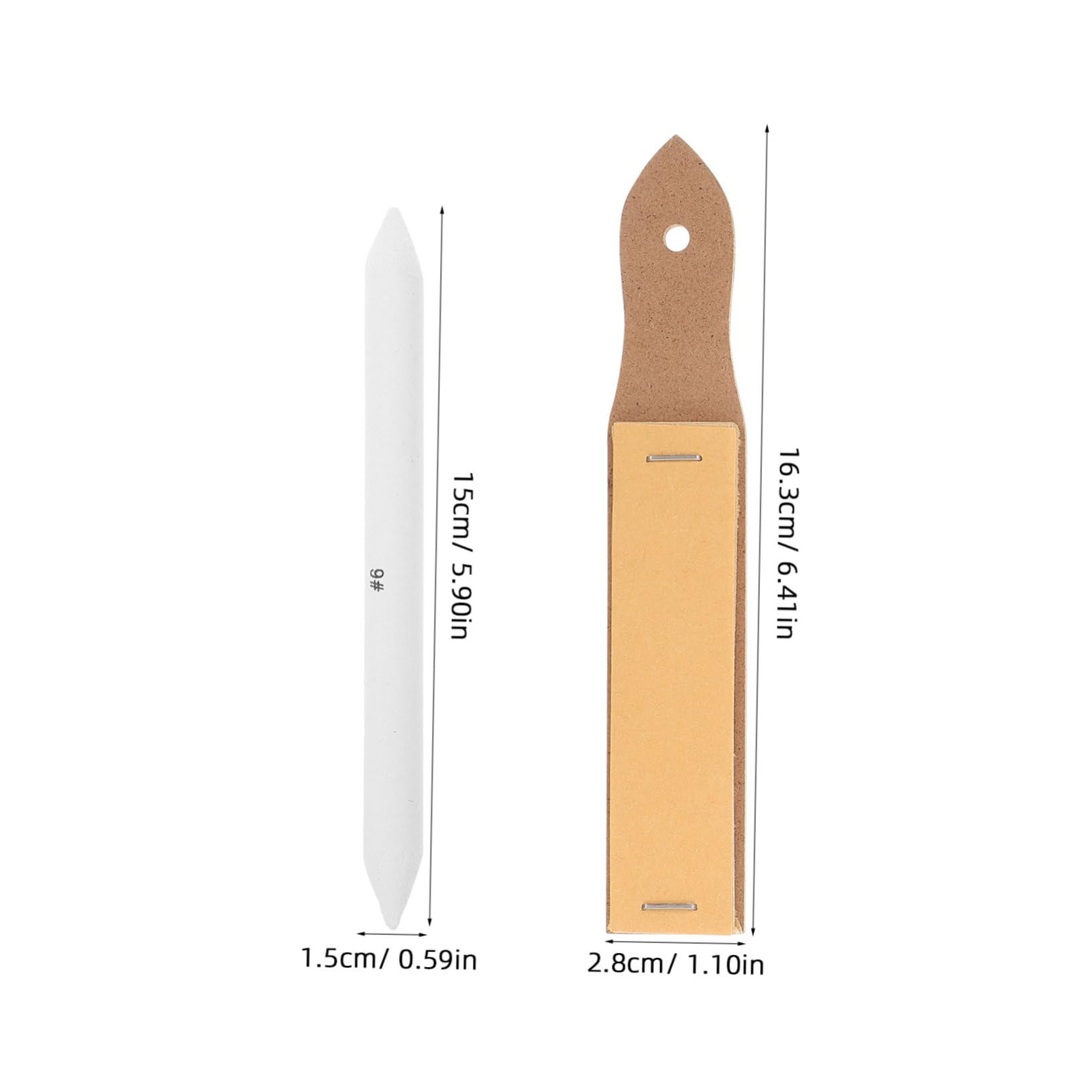 Homoyoyo Drawing Blender Sponge 10pcs Blending Stumps Sketch Blending Stumps Paper Sketch Tool Shading Tools for Drawing