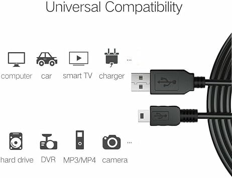 2A Mains USB Data Cable Sync Lead for KD Interactive Kurio 7 Kids Tablet Android 4.0 7 inch