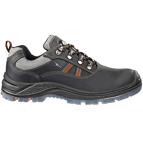 Preisvergleich Produktbild Albatros Sicherheitsschuhe S3 Flex Sicherheitshalbschuh, Albatros 641700-200 Unisex-Erwachsene Sicherheitsschuhe, Schwarz (Schwarz 200), EU 45