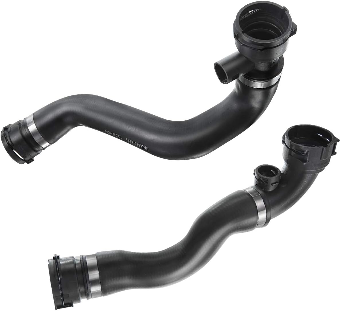 A-Premium Coolant Reservoir Tank+ Upper and Lower Radiator Hose Compatible with BMW E46 Series 323i 328i 325i 325xi 330i 2