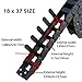 39.3 inch Cable Drag Chain Carrier R28 18x37mm (Inn H x W) Plastic Black Open Type for CNC Router Mill and 3D Printer, with Extra Ends,Screwdriver,Screws