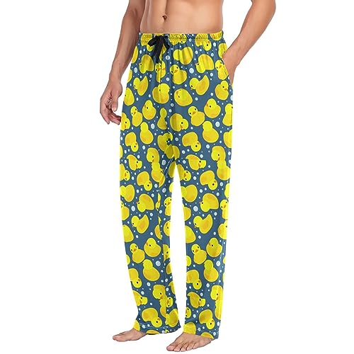 Pantalon de pyjama homme motif canards idée cadeau originale