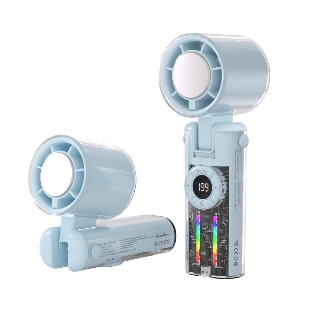 Ventilateur de cou portable Ice Cool 4000 mAh avec vitesses réglables